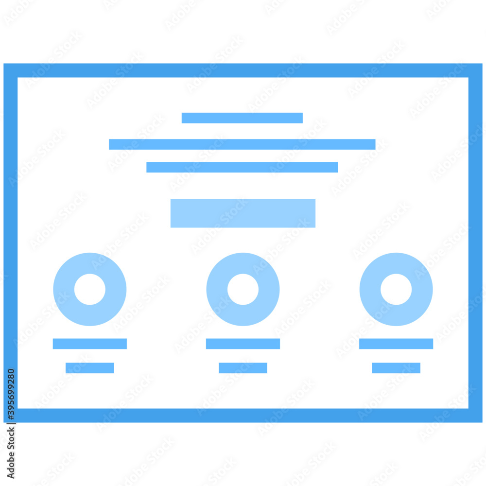 Wall mural web layout vector