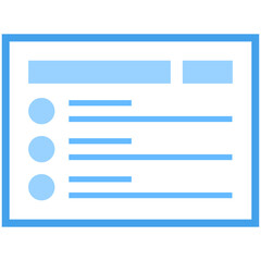 Web Interface Vector 