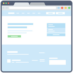 Web Wireframe Vector 