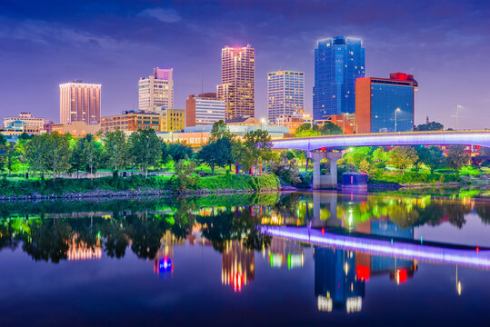 Little Rock, Arkansas, USA Skyline