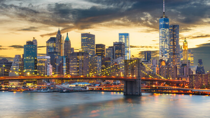 Fototapeta na wymiar New York City, New York, USA