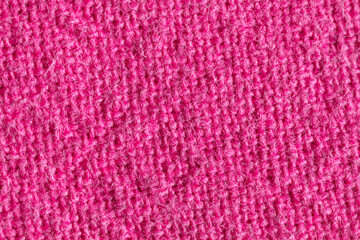 Macrophotography of fabric texture abstract background close up view.