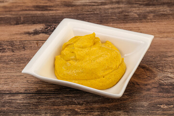 Asian Curry sauce in the bowl