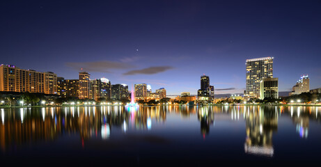 Obraz premium Orlando Skyline