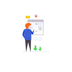 User Experience Illustration