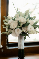 Beautiful wedding bouquet 