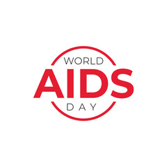 Design for World AIDS day awareness campaign