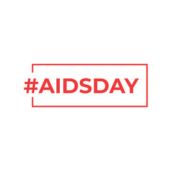 Design for World AIDS day awareness campaign