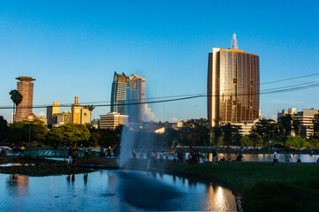 city skyline Nairobi