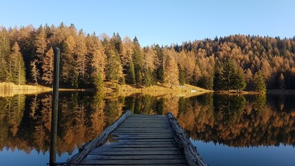 lake in autumn