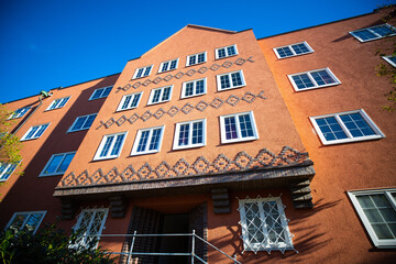 Old buildings in Munich, Laim district