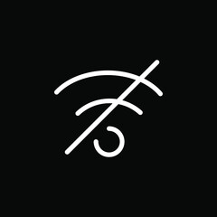 wifi no signal icon premium