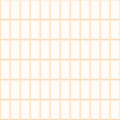 Seamless pink background. Modern ornament with volume repeating shapes. Geometric pattern