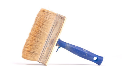 Old plastic wide brush
