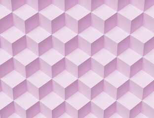 Abstract mosaic background with 3d cubes
