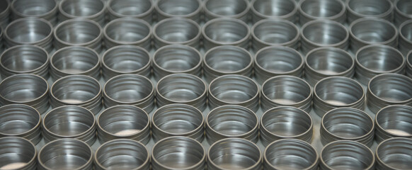 natural cosmetics factory assembly line