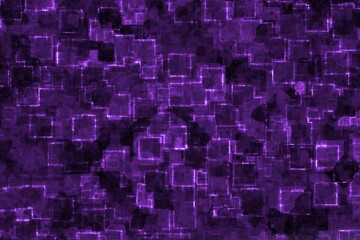 artistic nice purple cyber computer glow digital drawn background or texture illustration
