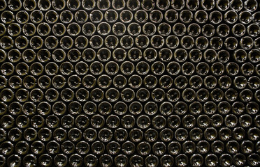 Bottles In Wine Cellar