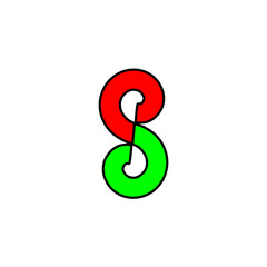 S Eight Infinity Symbol