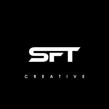 SFT Letter Initial Logo Design Template Vector Illustration
