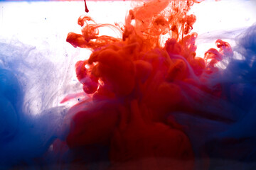 Texture colori in acqua