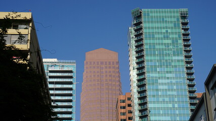 Naklejka premium office buildings