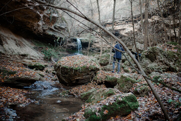 Great and beautiful waterfall