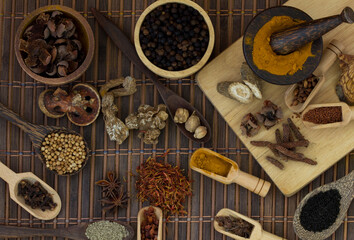 Alternative health care fresh herbal