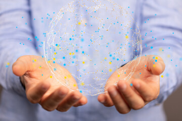 Unity group and teamwork concept digital