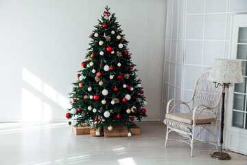 New Year's Eve Christmas Tree With Gifts Decor House
