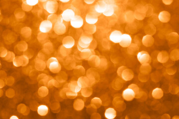 blurred bokeh of glitter festive background