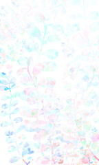 Obraz premium flower material hand drown vector illus