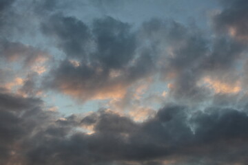 Obraz premium Colored sky