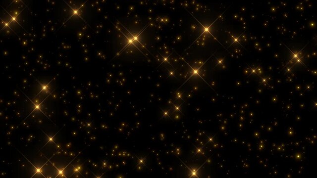 sparkle light effect background video