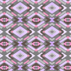 geometric decor,exquisite abstract pattern, kaleidoscopic graphics, seamless pattern
