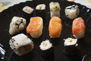 japanese sushi rolls