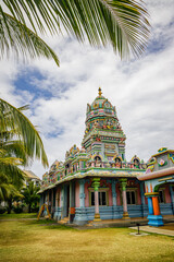 Narassingua Peroumal tamil temple in Saint-Pierre on Reunion Island