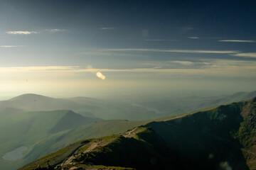 Landscape photography from the journey up mount Snowdon.