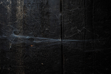 Fototapeta na wymiar spiderweb on a dark background