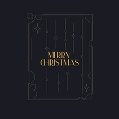 Merry Christmas text Calligraphy lettering card design template. Creative Typography for Holiday Greetings Gift Poster. Calligraphy font style Banner.