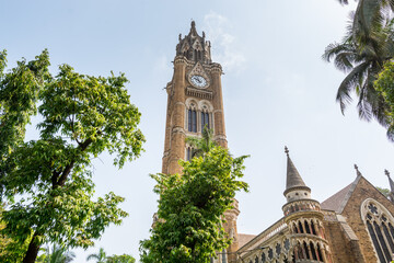 Rajabai  Clock tower of the University of Mumbai (University of Bombay),  one of the first state universities of India and the oldest in Maharashtra.