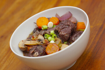 boeuf bourguignon - delicious french cuisine