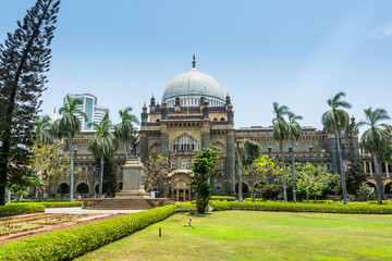 Main building of Chhatrapati Shivaji Maharaj Vastu Sangrahalaya, formerly The Prince of Wales Museum,  the main museum in Mumbai, Maharashtra, India.