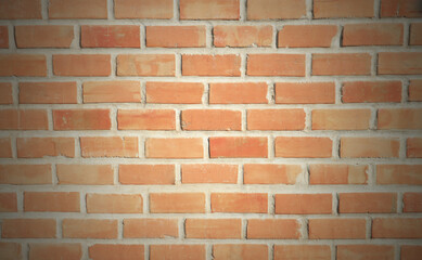 red brick wall background,texture and pattern.