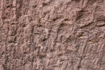 rough inconsistent red sandstone structure in unterfranken bavaria
