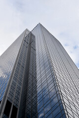 Obraz premium Close-up modern building, new yourk, USA