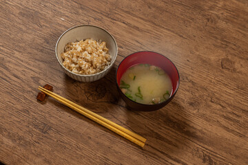 典型的な和食 Japanese style famous lunch box (bento)