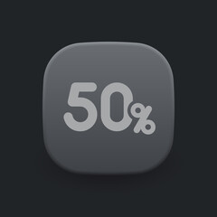50% - Icon