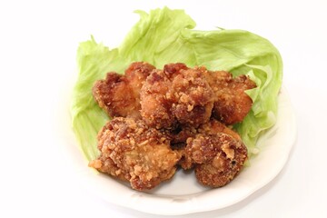 鶏の唐揚げ（にんにく醤油味）