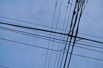 Fototapeta premium power lines